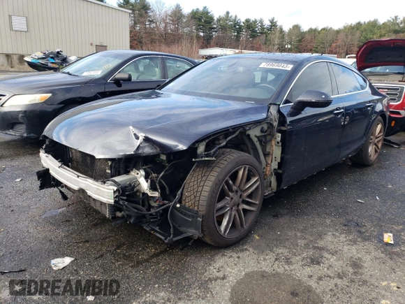 2016 Audi A7 3.0 Premium Plus with VIN WAUWGAFC5GN013320, listed as a Copart auction lot 78969043 with 125,472 mi miles. Bid and sale history available at carsss.com. Image 1.
