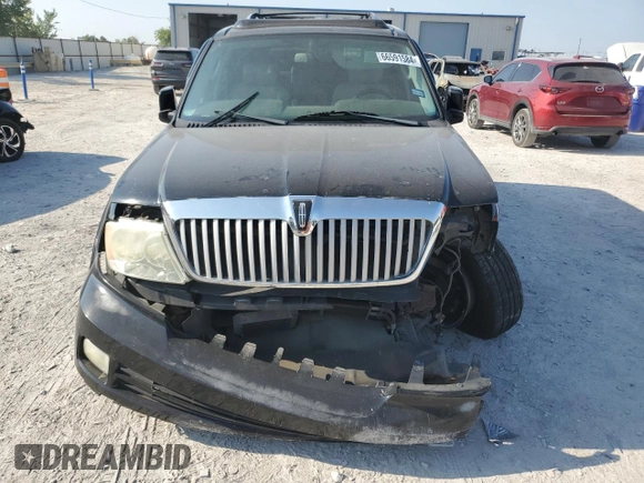 2006 Lincoln Navigator Luxury with VIN 5LMFU28526LJ05312, listed as a Copart auction lot 66591584 with 0 mi miles and Salvage Title. Bid and sale history available at carsss.com. Image 5.