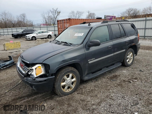 2006 GMC Envoy SLT with VIN 1GKDT13S762238764, listed as a Copart auction lot 51815715 with 302,598 mi miles and Salvage Title. Bid and sale history available at carsss.com. Image 1.