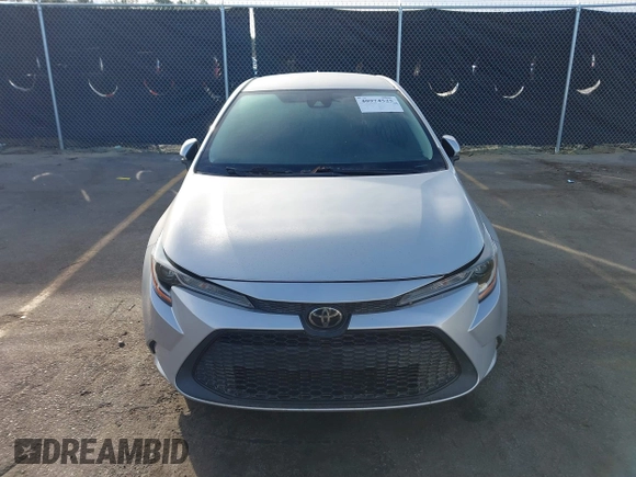 2020 Toyota Corolla L with VIN 5YFDPRAEXLP024439, listed as a IAAI auction lot 40974525 with 75,481 mi miles. Bid and sale history available at carsss.com. Image 12.