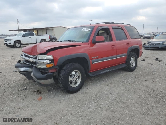 2002 Chevrolet Tahoe LT with VIN 1GNEC13Z82R151882, listed as a Copart auction lot 49124165 with 237,184 mi miles and Salvage Title. Bid and sale history available at carsss.com. Image 1.