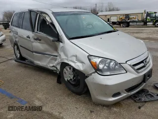 2007 Honda Odyssey LX with VIN 5FNRL382X7B140770, listed as a Copart auction lot 50531625 with 126,117 mi miles and Salvage Title. Bid and sale history available at carsss.com. Image 4.