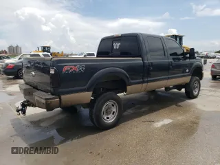 2014 Ford F-250 XL with VIN 1FT7W2BT2EEB50315, listed as a Copart auction lot 61084655 with 268,445 mi miles and Salvage title. Bid and sale history available at DreamBid. Image 3.