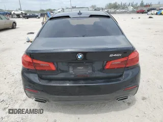 2018 BMW 5 Series 540i with VIN WBAJE5C51JWA94611, listed as a Copart auction lot 50367505 with 104,301 mi miles and Salvage Title. Bid and sale history available at carsss.com. Image 6.