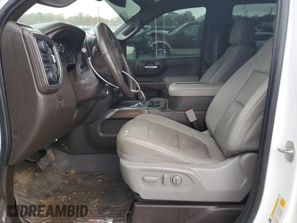 2021 Chevrolet Silverado 1500 RST with VIN 1GCUYEEL7MZ307970, listed as a Copart auction lot 83898784 with 149,977 mi miles and Salvage Title. Bid and sale history available at carsss.com. Image 7.