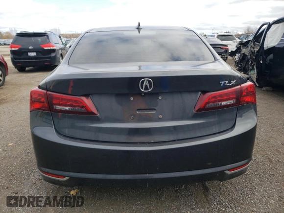 2015 Acura TLX Technology with VIN 19UUB1F52FA800324, listed as a Copart auction lot 80523864 with 99,348 mi miles and Salvage title. Bid and sale history available at DreamBid. Image 6.