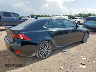 2014 Lexus IS 250 with VIN JTHBF1D29E5030695, listed as a Copart auction lot 61001615 with 98,269 mi miles and Salvage title. Bid and sale history available at DreamBid. Image 3.