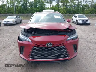 2024 Lexus RX 350h with VIN 2T2BBMCA8RC036659, listed as a IAAI auction lot 42619124 with 19,821 mi miles and . Bid and sale history available at DreamBid. Image 12.