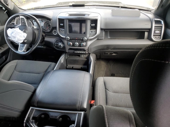 2021 Ram 1500 Big Horn with VIN 1C6SRFBT9MN669232, listed as a Copart auction lot 67047204 with 63,053 mi miles and Non Repairable. Bid and sale history available at carsss.com. Image 8.