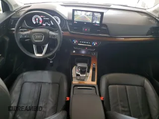 2021 Audi Q5 Premium Plus with VIN WA1BAAFY2M2085632, listed as a Copart auction lot 59836805 with 22,059 mi miles and Salvage title. Bid and sale history available at DreamBid. Image 8.