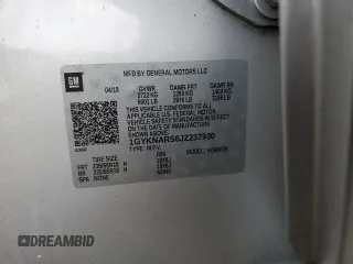 2018 Cadillac XT5 FWD with VIN 1GYKNARS6JZ237930, listed as a Copart auction lot 48826745 with Not provided miles and Salvage title. Bid and sale history available at DreamBid. Image 13.