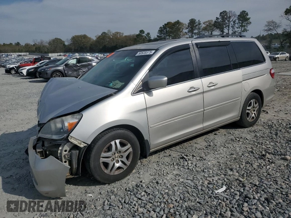 2006 Honda Odyssey EX-L with VIN 5FNRL38636B438384, listed as a Copart auction lot 50520375 with 289,541 mi miles and Salvage Title. Bid and sale history available at carsss.com. Image 1.