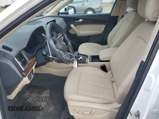 2018 Audi Q5 Premium Plus with VIN WA1BNAFY3J2051831, listed as a Copart auction lot 88933845 with 45,673 mi miles and Salvage Title. Bid and sale history available at carsss.com. Image 7.