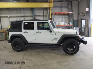 2018 Jeep Wrangler Unlimited Sport with VIN 1C4BJWDG8JL859885, listed as a IAAI auction lot 41205279 with 47,941 mi miles and . Bid and sale history available at DreamBid. Image 14.