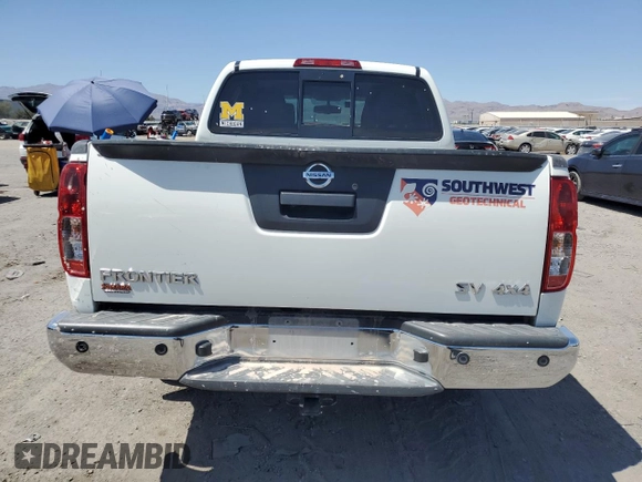 2019 Nissan Frontier SV с VIN 1N6AD0EV1KN738342, выставлен на аукционе Copart как лот 58725355 с пробегом 83 840 миль миль и Списание • Salvage title. История ставок и продаж доступна на DreamBid. Изображение 6.