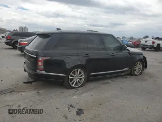 2017 Land Rover Range Rover z VIN SALGR2FKXHA366989, wystawiony jako Copart lot #74100824 z przebiegiem Nie podano mil oraz Szkoda całkowita • Salvage title. Historia ofert i sprzedaży dostępna na DreamBid. Obrazek 3.