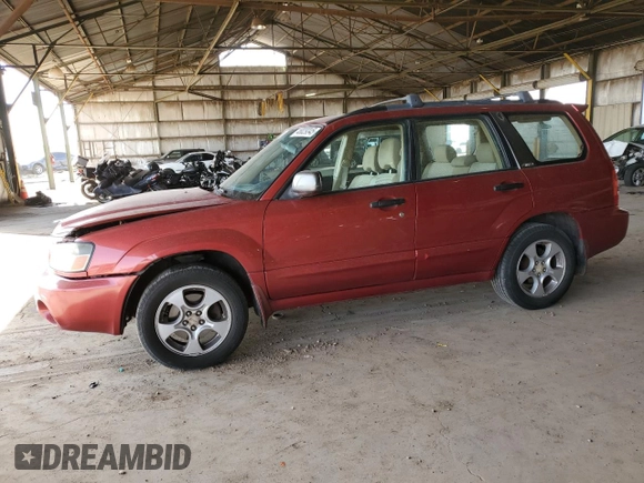 2003 Subaru Forester XS with VIN JF1SG65613H709309, listed as a Copart auction lot 48029345 with 237,050 mi miles and Salvage Title. Bid and sale history available at carsss.com. Image 1.