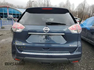 2015 Nissan Rogue SL with VIN 5N1AT2MV1FC926729, listed as a Copart auction lot 47971055 with 101,761 mi miles and Salvage Title. Bid and sale history available at carsss.com. Image 6.