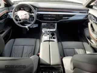 2024 Audi A8 with VIN WAULDAF82RN000941, listed as a Copart auction lot 78061823 with 487 mi miles and Salvage Title. Bid and sale history available at carsss.com. Image 8.
