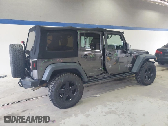 2016 Jeep Wrangler Unlimited Sport z VIN 1C4HJWDG4GL156724, wystawiony jako Copart lot #62733795 z przebiegiem 100 602 mil mil oraz Szkoda całkowita • Salvage title. Historia ofert i sprzedaży dostępna na DreamBid. Obrazek 3.