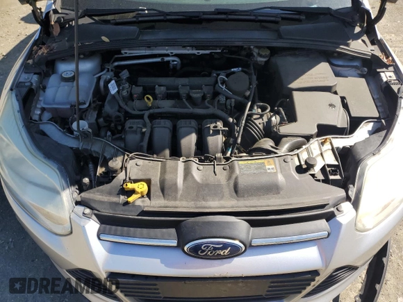2013 Ford Focus SE with VIN 1FADP3F27DL207986, listed as a Copart auction lot 54608055 with 128,081 mi miles and Salvage title. Bid and sale history available at DreamBid. Image 11.