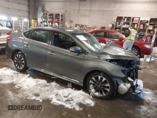 2016 Nissan Sentra SV with VIN 3N1AB7AP1GY303486, listed as a IAAI auction lot 41597796 with Not Provided miles and . Bid and sale history available at DreamBid. Image 1.