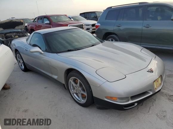 2004 Chevrolet Corvette with VIN 1G1YY22GX45132265, listed as a Copart auction lot 76516764 with 0 mi miles and Salvage Title. Bid and sale history available at carsss.com. Image 4.