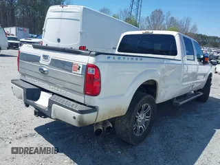 2015 Ford F-250 Lariat with VIN 1FT7W2BT4FED62506, listed as a IAAI auction lot 41796155 with 222,066 mi miles and . Bid and sale history available at DreamBid. Image 4.