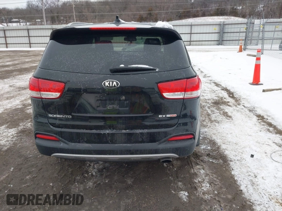 2016 Kia Sorento EX with VIN 5XYPH4A1XGG023621, listed as a IAAI auction lot 41583266 with 123,039 mi miles. Bid and sale history available at carsss.com. Image 16.