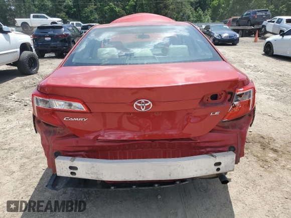 2013 Toyota Camry L with VIN 4T4BF1FKXDR322635, listed as a Copart auction lot 54764725 with 152,290 mi miles and Salvage Title. Bid and sale history available at DreamBid. Image 6.