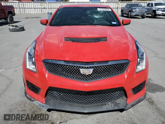 2019 Cadillac ATS-V z VIN 1G6AL1RYXK0119450, wystawiony jako Copart lot #57520834 z przebiegiem 63 674 mil mil oraz Czysty tytuł • Clean title. Historia ofert i sprzedaży dostępna na DreamBid. Obrazek 5.
