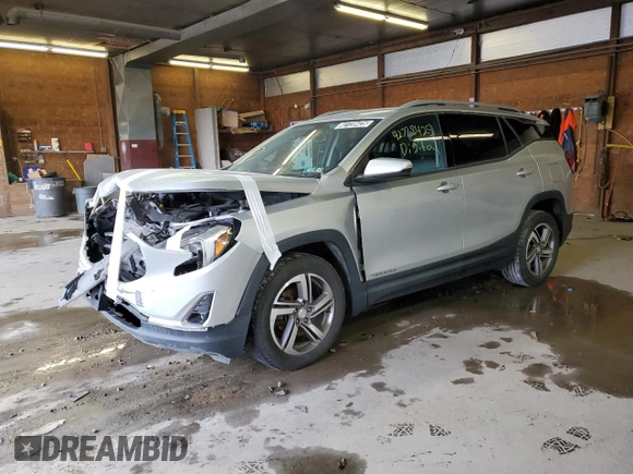 2018 GMC Terrain SLT with VIN 3GKALPEV9JL230928, listed as a Copart auction lot 42728425 with Not Provided miles and Salvage Title. Bid and sale history available at carsss.com. Image 1.
