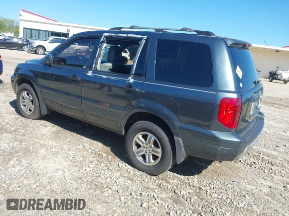 2004 Honda Pilot EX with VIN 5FNYF185X4B009044, listed as a IAAI auction lot 42175686 with 227,861 mi miles and . Bid and sale history available at DreamBid. Image 3.