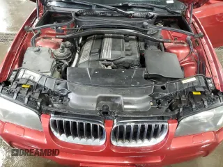 2006 BMW X3 3.0i with VIN WBXPA93456WG88068, listed as a Copart auction lot 50533725 with 137,830 mi miles and Salvage Title. Bid and sale history available at carsss.com. Image 12.