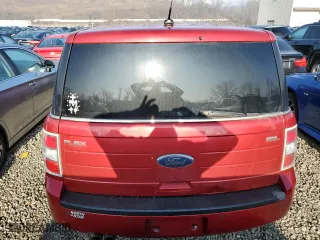2010 Ford Flex SEL with VIN 2FMGK5CC4ABB21590, listed as a Copart auction lot 46996015 with 231,309 mi miles and Salvage Title. Bid and sale history available at carsss.com. Image 6.
