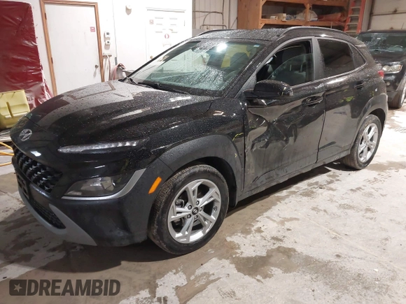 2023 Hyundai Kona SEL with VIN KM8K62AB3PU944716, listed as a IAAI auction lot 42125824 with 40,795 mi miles and . Bid and sale history available at DreamBid. Image 18.