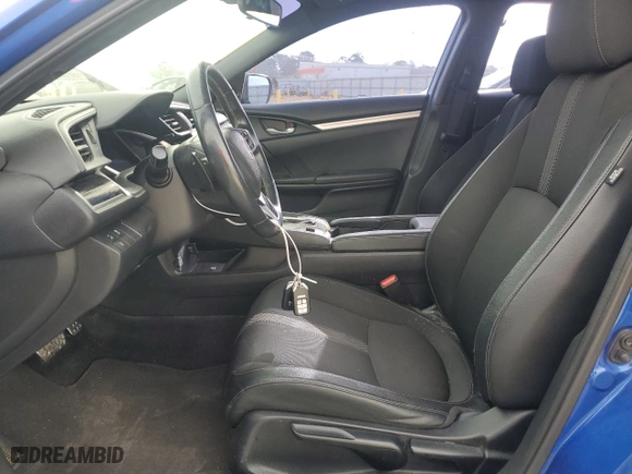 2019 Honda Civic Sedan Sport with VIN 19XFC2F8XKE008109, listed as a Copart auction lot 47468085 with 126,934 mi miles and Salvage Title. Bid and sale history available at carsss.com. Image 7.