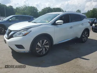 2016 Nissan Murano SL z VIN 5N1AZ2MH0GN170034, wystawiony jako Copart lot #63267585 z przebiegiem Nie podano mil oraz Czysty tytuł • Clean title. Historia ofert i sprzedaży dostępna na DreamBid. Obrazek 1.