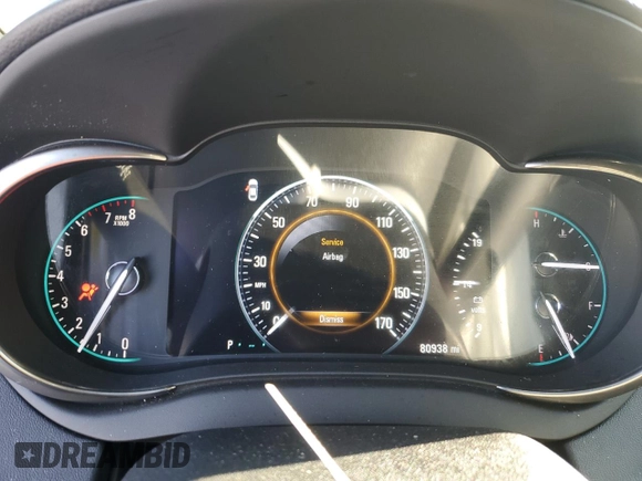 2015 Buick LaCrosse Premium II with VIN 1G4GF5G39FF144853, listed as a Copart auction lot 46542055 with 80,938 mi miles and Salvage Title. Bid and sale history available at DreamBid. Image 9.