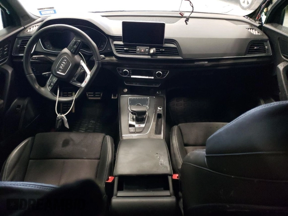 2020 Audi SQ5 Premium Plus with VIN WA1B4AFY4L2124453, listed as a Copart auction lot 38367533 with 0 mi miles. Bid and sale history available at carsss.com. Image 8.