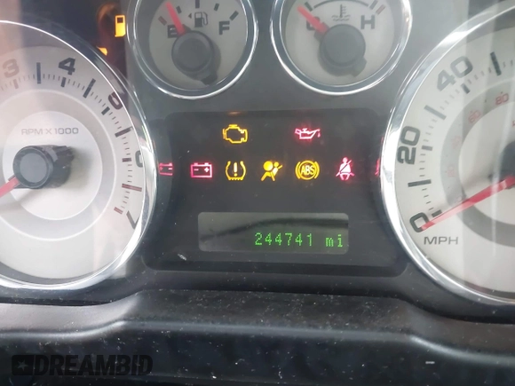 2010 Ford Edge SEL with VIN 2FMDK3JC0ABB24173, listed as a IAAI auction lot 41484816 with 244,741 mi miles. Bid and sale history available at carsss.com. Image 7.