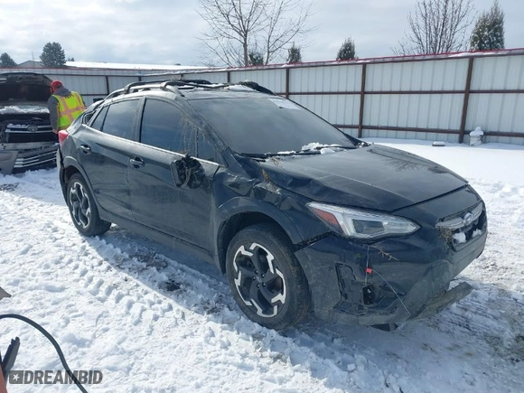 2023 Subaru Crosstrek Limited with VIN JF2GTHNC3PH262437, listed as a IAAI auction lot 41518335 with 37,847 mi miles. Bid and sale history available at carsss.com. Image 1.