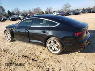 2019 Audi A5 Sportback Premium Plus with VIN WAUENCF59KA027705, listed as a Copart auction lot 40199864 with 12,065 mi miles. Bid and sale history available at carsss.com. Image 2.