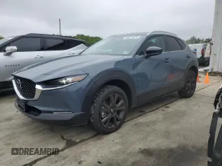 2025 Mazda CX-30 S Preferred with VIN 3MVDMBCM6SM806083, listed as a Copart auction lot 60913675 with 3,116 mi miles and Salvage title. Bid and sale history available at DreamBid. Image 1.
