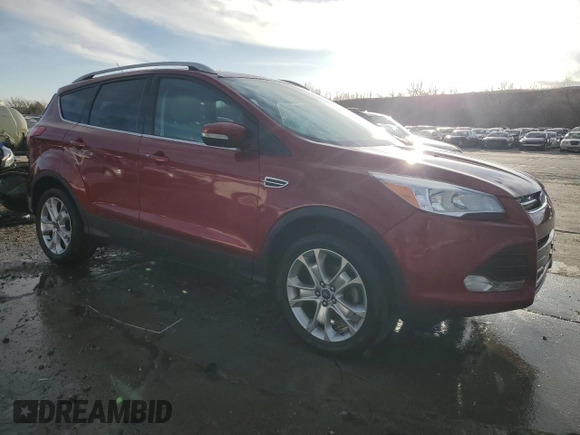 2014 Ford Escape Titanium with VIN 1FMCU0JX1EUB15697, listed as a Copart auction lot 48386535 with 86,178 mi miles and Salvage Title. Bid and sale history available at carsss.com. Image 4.