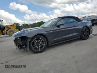 2018 Ford Mustang EcoBoost Premium with VIN 1FATP8UH1J5155481, listed as a Copart auction lot 55479185 with 115,978 mi miles and Salvage title. Bid and sale history available at DreamBid. Image 1.