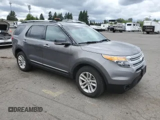 2012 Ford Explorer XLT with VIN 1FMHK8D88CGA13744, listed as a Copart auction lot 59625595 with 102,016 mi miles and Salvage title. Bid and sale history available at DreamBid. Image 4.