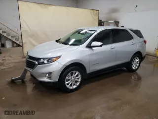 2020 Chevrolet Equinox LT with VIN 2GNAXUEV6L6184276, listed as a Copart auction lot 49633435 with 51,925 mi miles and Salvage Title. Bid and sale history available at carsss.com. Image 1.
