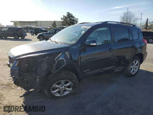 2010 Toyota RAV4 Limited with VIN 2T3YK4DV5AW004861, listed as a Copart auction lot 49750005 with 158,029 mi miles and Salvage title. Bid and sale history available at DreamBid. Image 1.