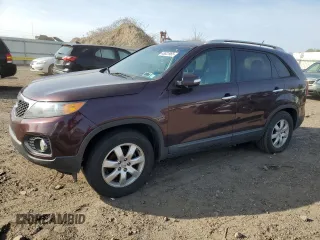 2013 Kia Sorento LX with VIN 5XYKT4A24DG387790, listed as a Copart auction lot 48823965 with 169,915 mi miles and Clean Title. Bid and sale history available at carsss.com. Image 1.